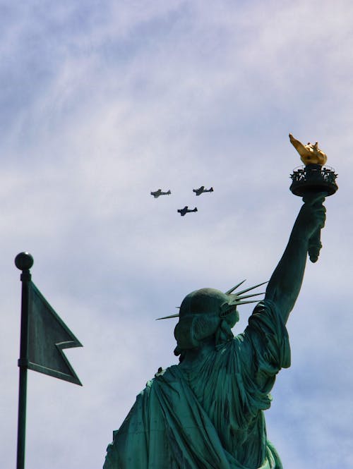 Free Statue of Liberty, Usa Stock Photo