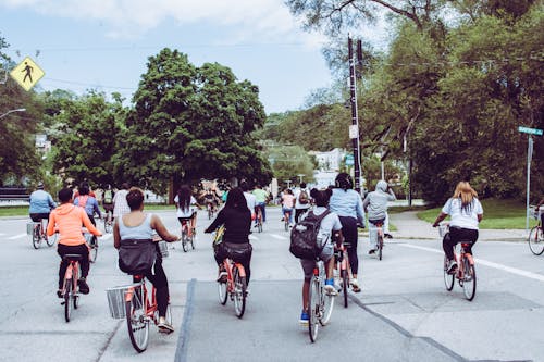 Free stock photo of african american, bicycle, biking