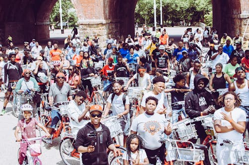 Free stock photo of african american, bicycle, biking