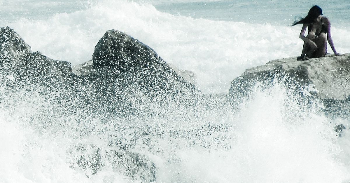 Woman on Rock Formation · Free Stock Photo