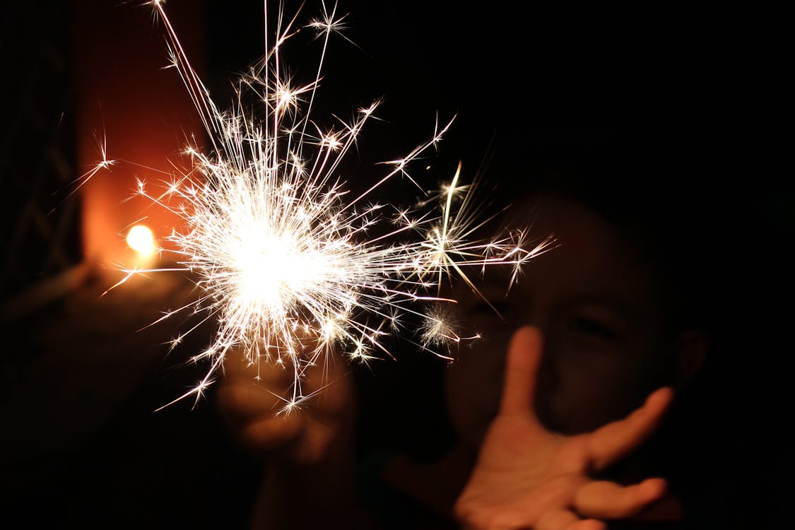 Foto Temporizzata Di Fuochi D'artificio