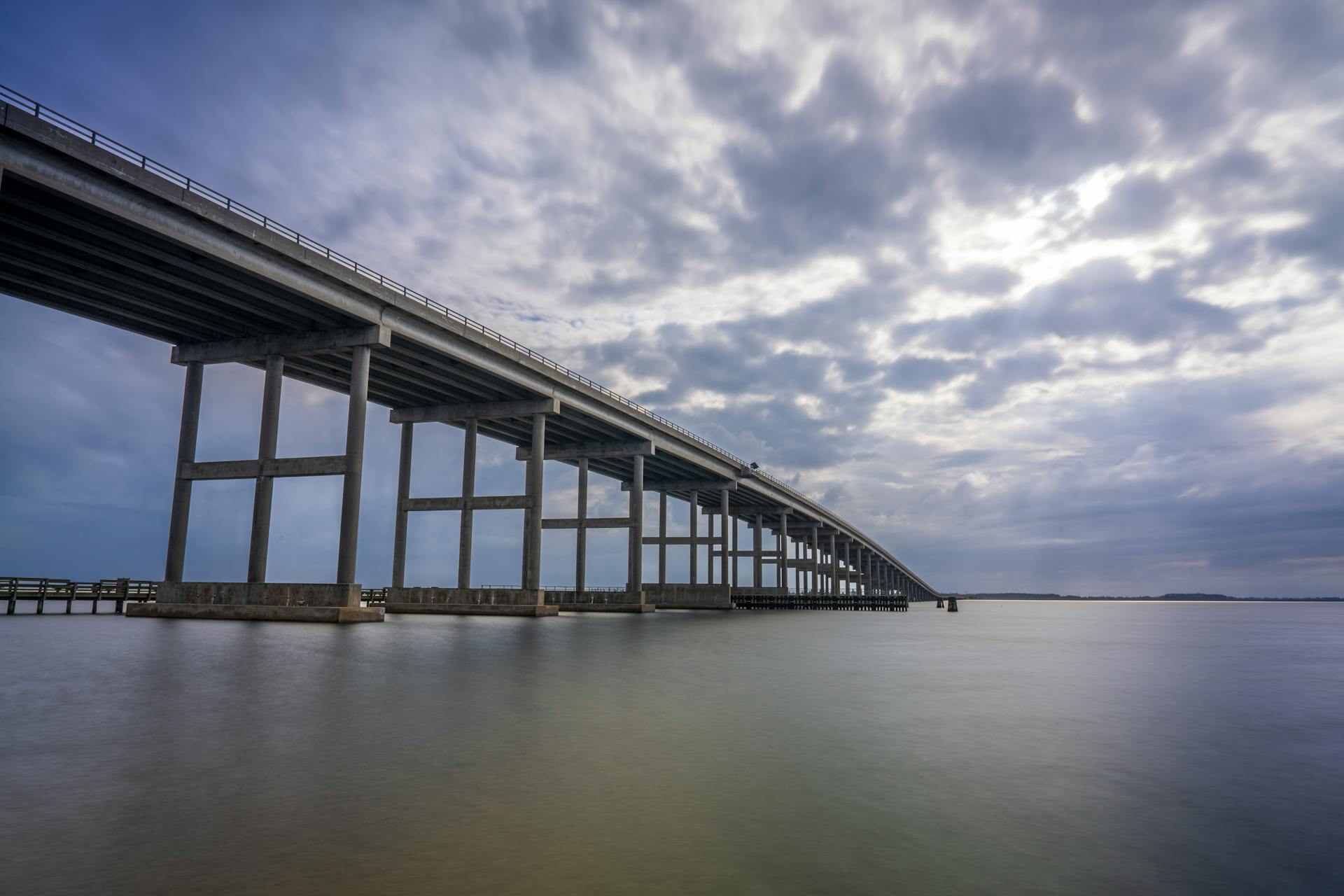 Washington Baum Bridge in North Carolina
