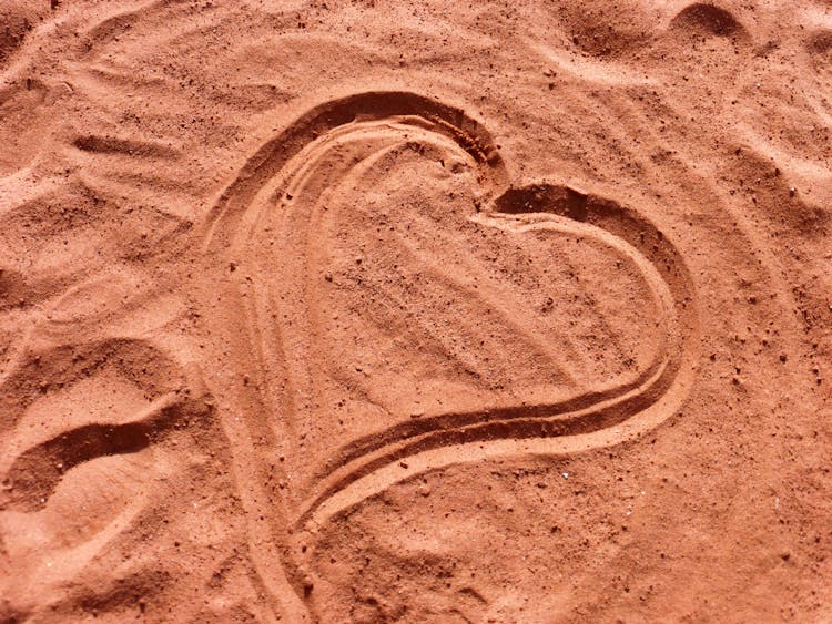 Heart On Sand