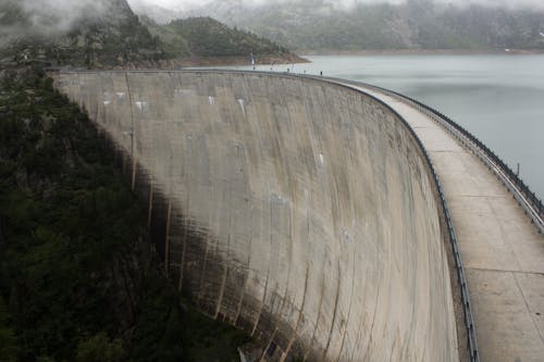 Immagine gratuita di acqua, damb, montagne