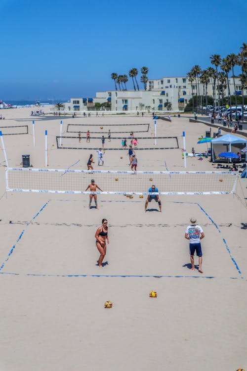 Δωρεάν στοκ φωτογραφιών με άθλημα, ακτή, άμμος
