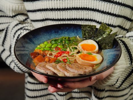 Snack — Edamame & Boiled Egg