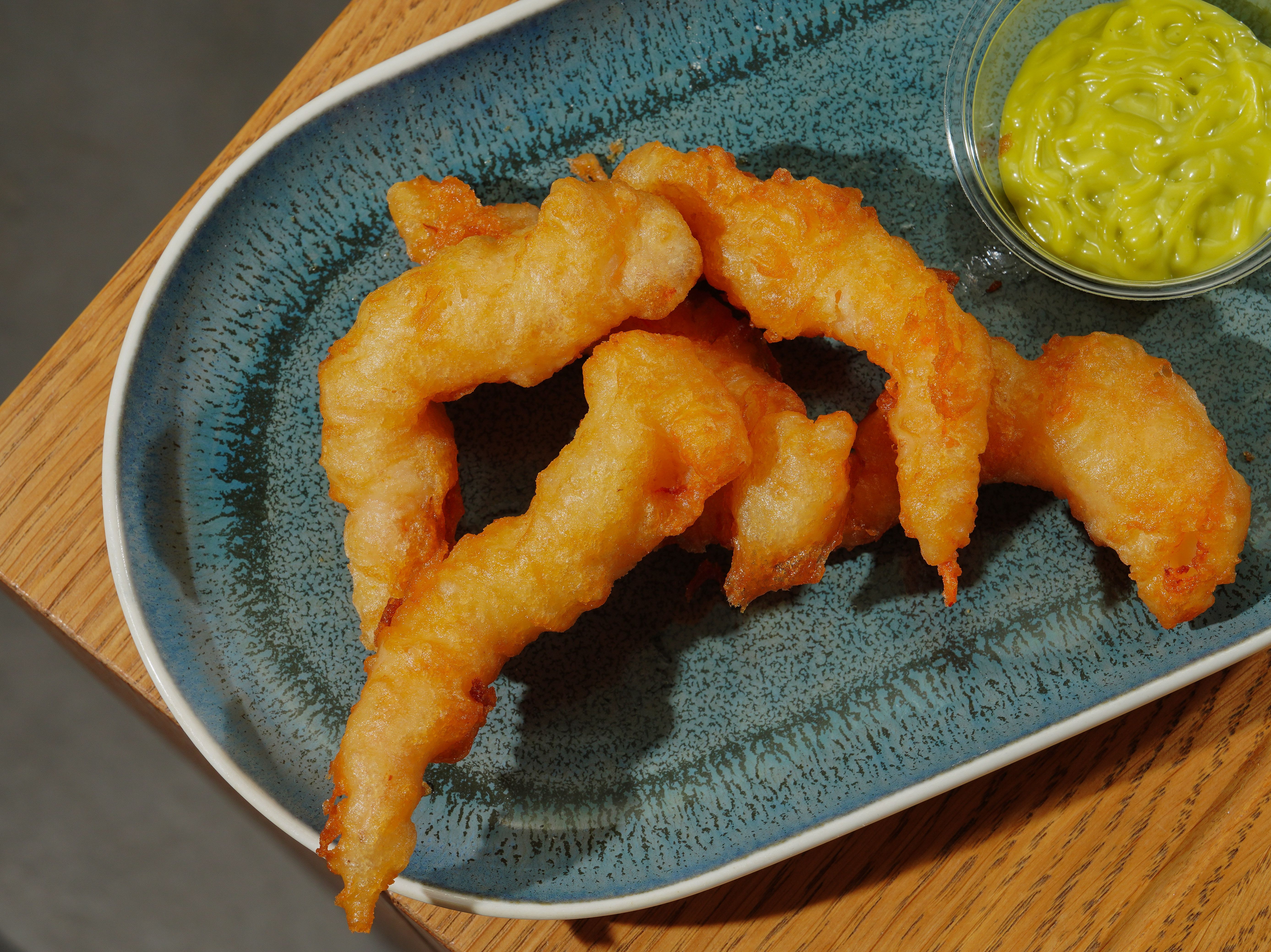 Pan-Seared Tempura with Lemon Butter