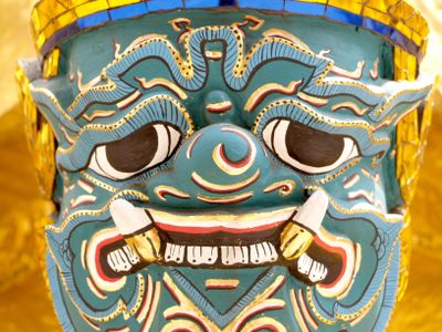 Khon masks