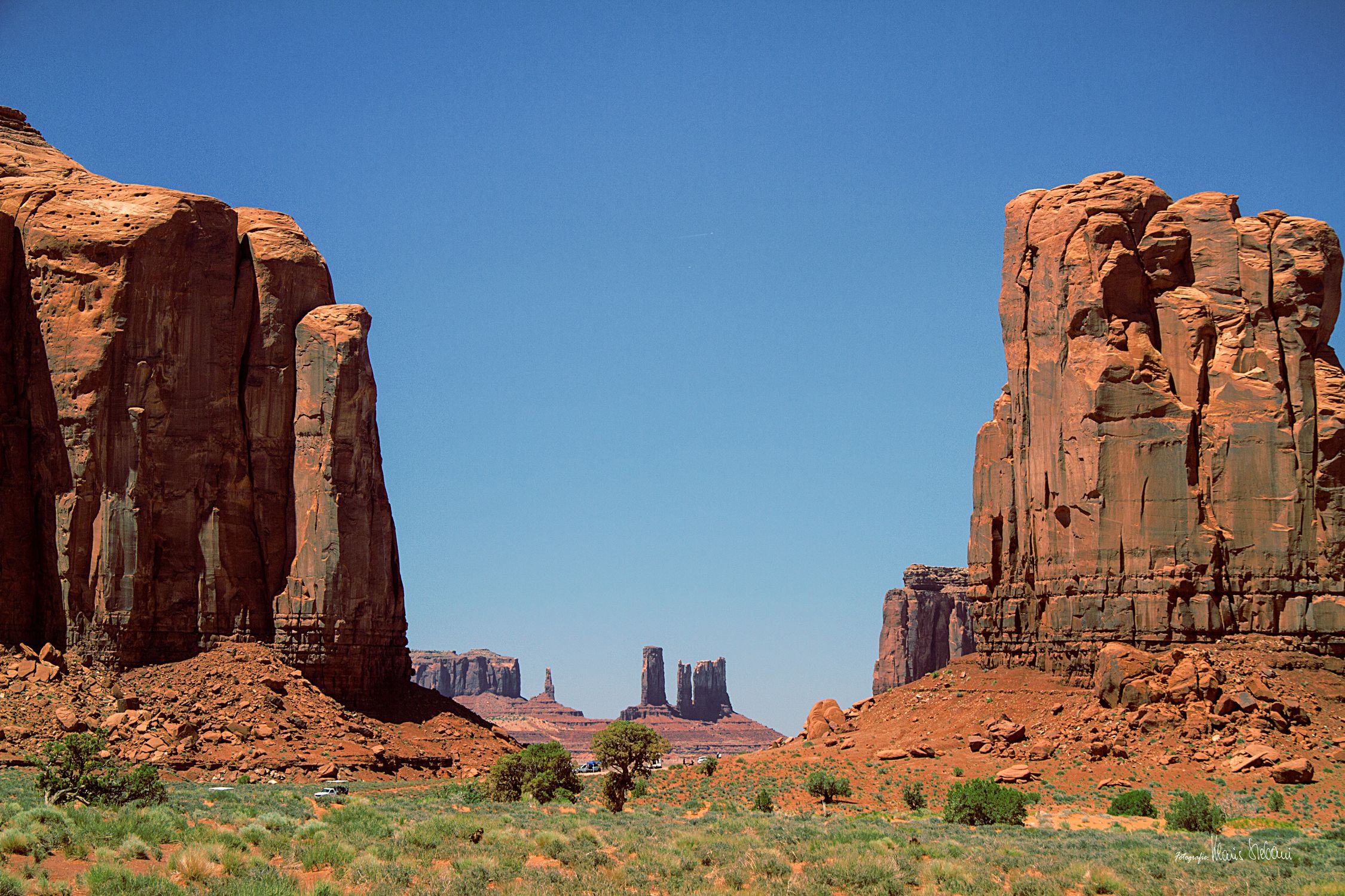 Two Rock Formations on Desert · Free Stock Photo