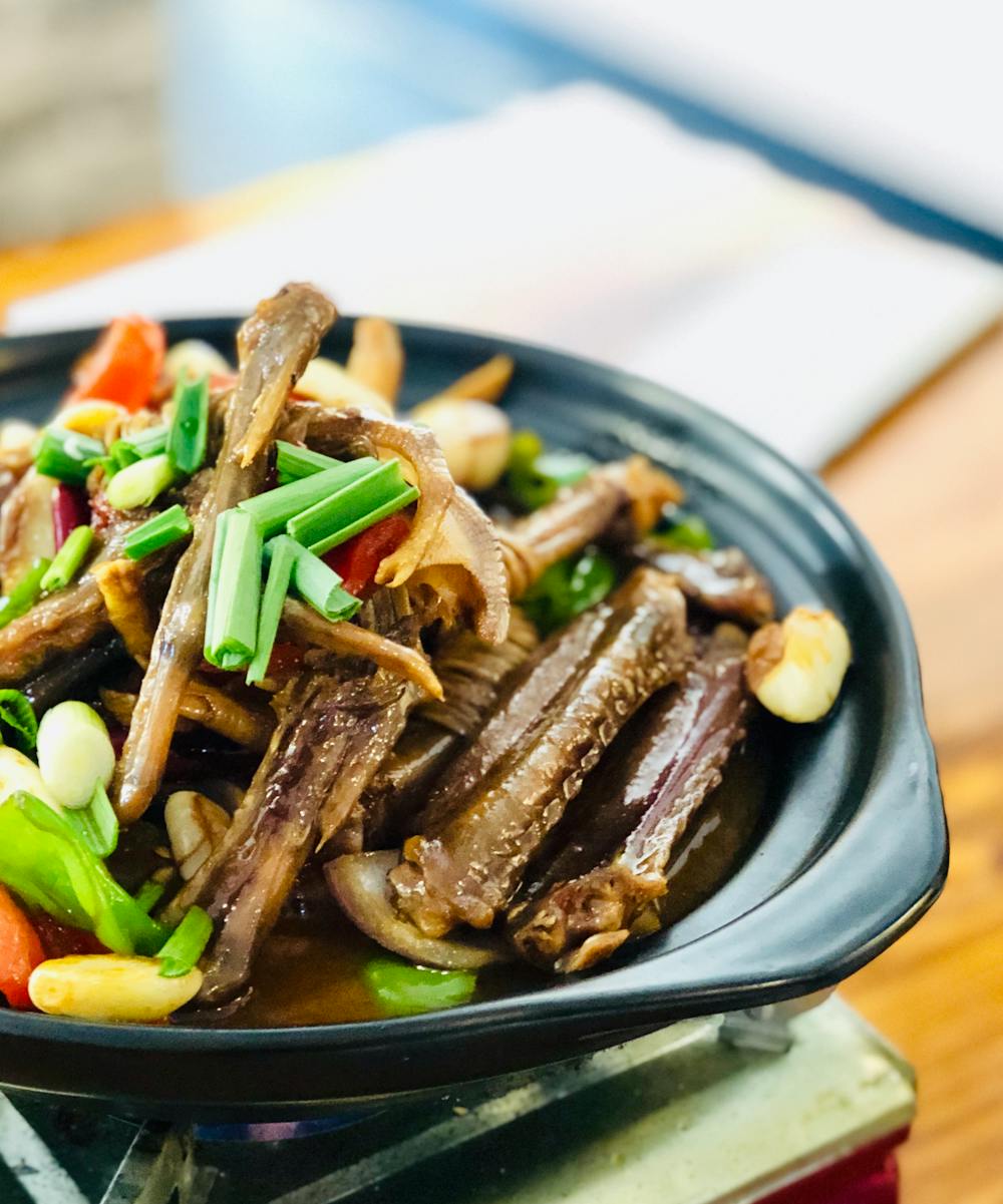 Bitter Gourd Stir-Fry with Garlic and Soy Sauce