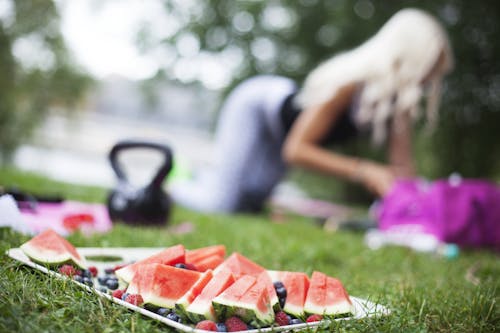 Selective Focus Photography of Watermelon