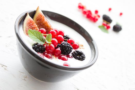 yogurt con fruta
