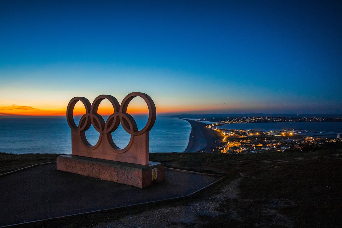 Kostenlos Olympisches Symbol Wahrzeichen Stock-Foto
