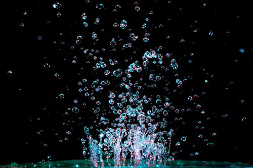 Free Bubbles Wallpaper Stock Photo