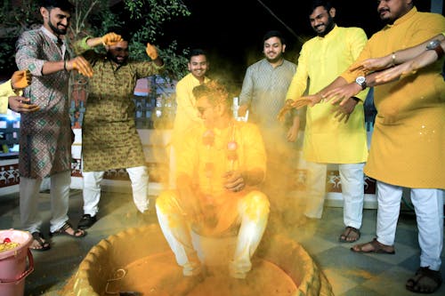 haldi function celebration