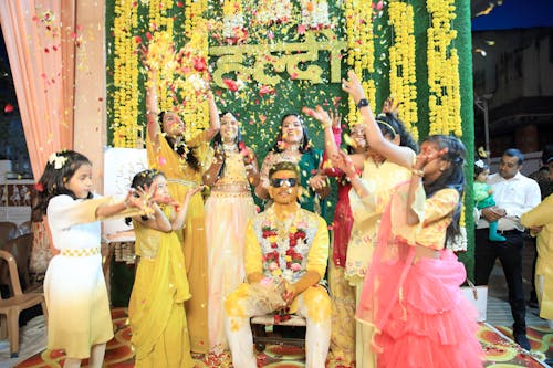 haldi function celebration