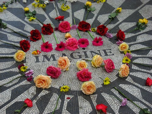 The beatles'imagine'is now a permanent fixture at the stanley park memorial in london