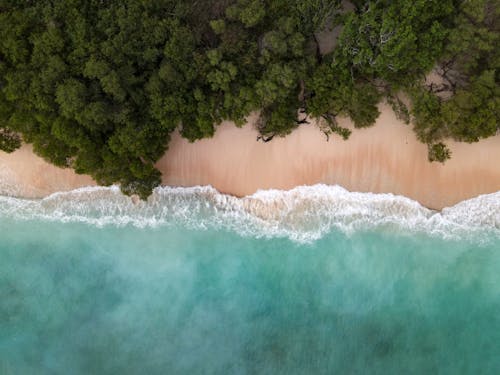 Naturaleza Paisaje Mar Turquesa Imagen Aérea