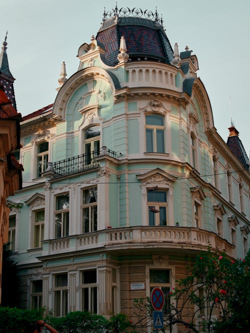 A building with a clock on top of it