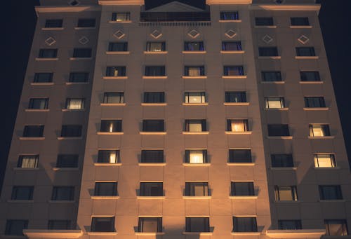 Free stock photo of building, glass windows, hotel