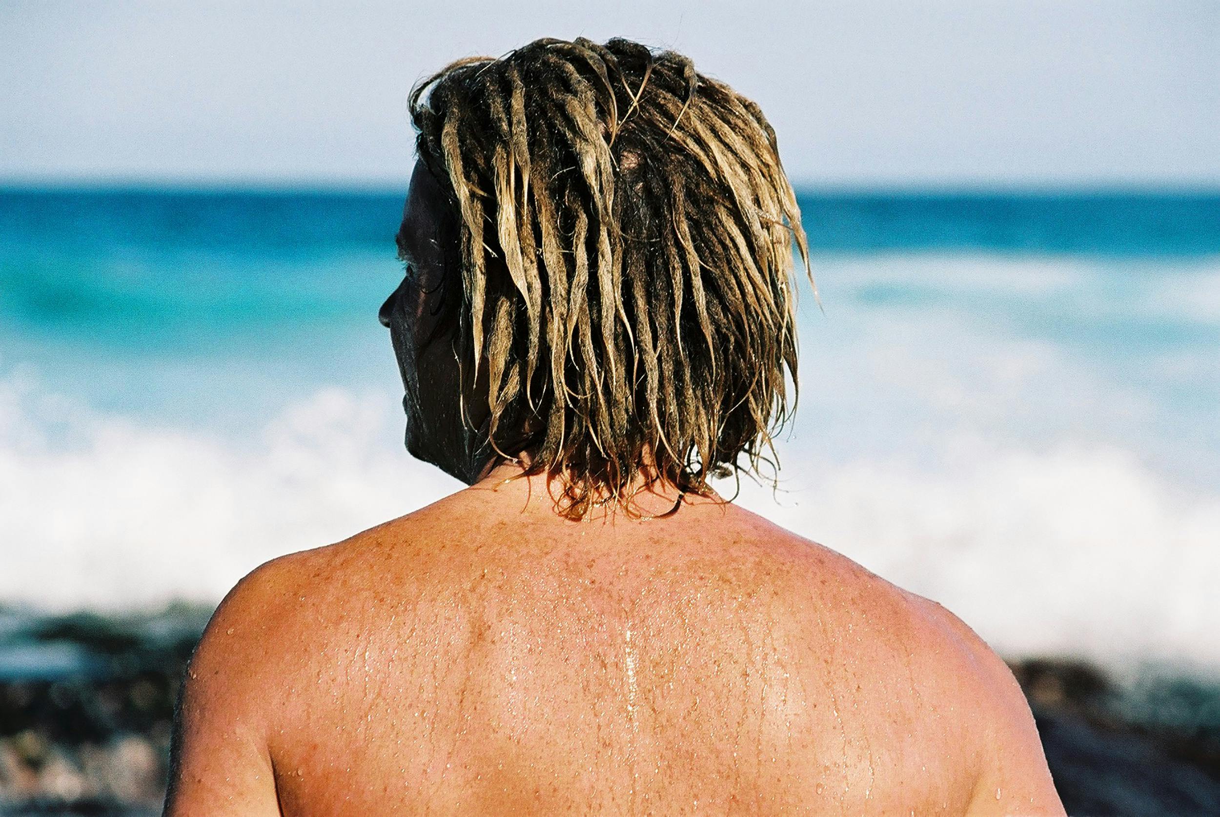 blonde dreadlocks