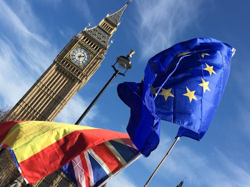 Fotobanka s bezplatnými fotkami na tému Big Ben, britská vlajka, európskej vlajky