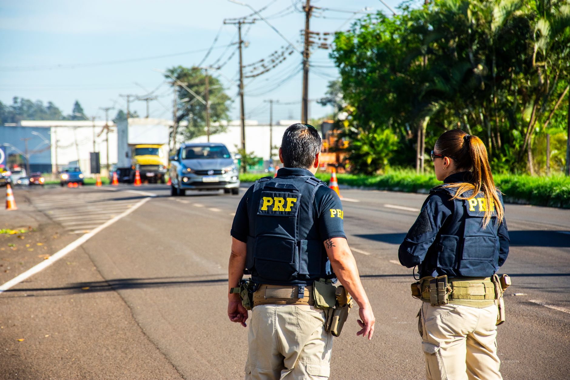 Acidentes e operações policiais