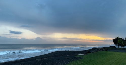 Foto profissional grátis de água do mar, atardecer, litoral