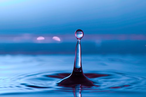 Free Water drops Stock Photo