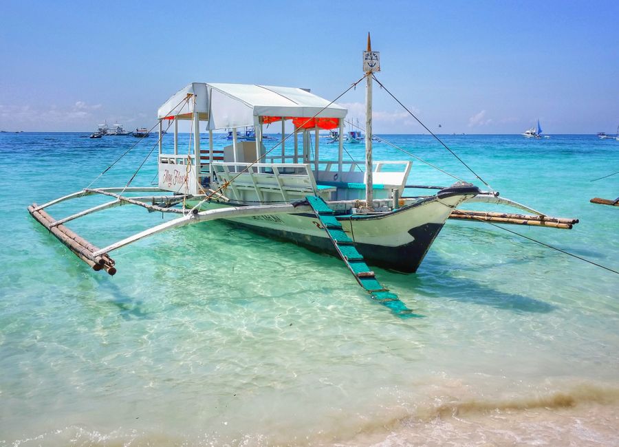 Boracay, Philippines — a travel moment · stay connected with a Boracay eSIM from My Holiday SIM