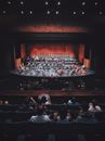 People Watching Play on Stage