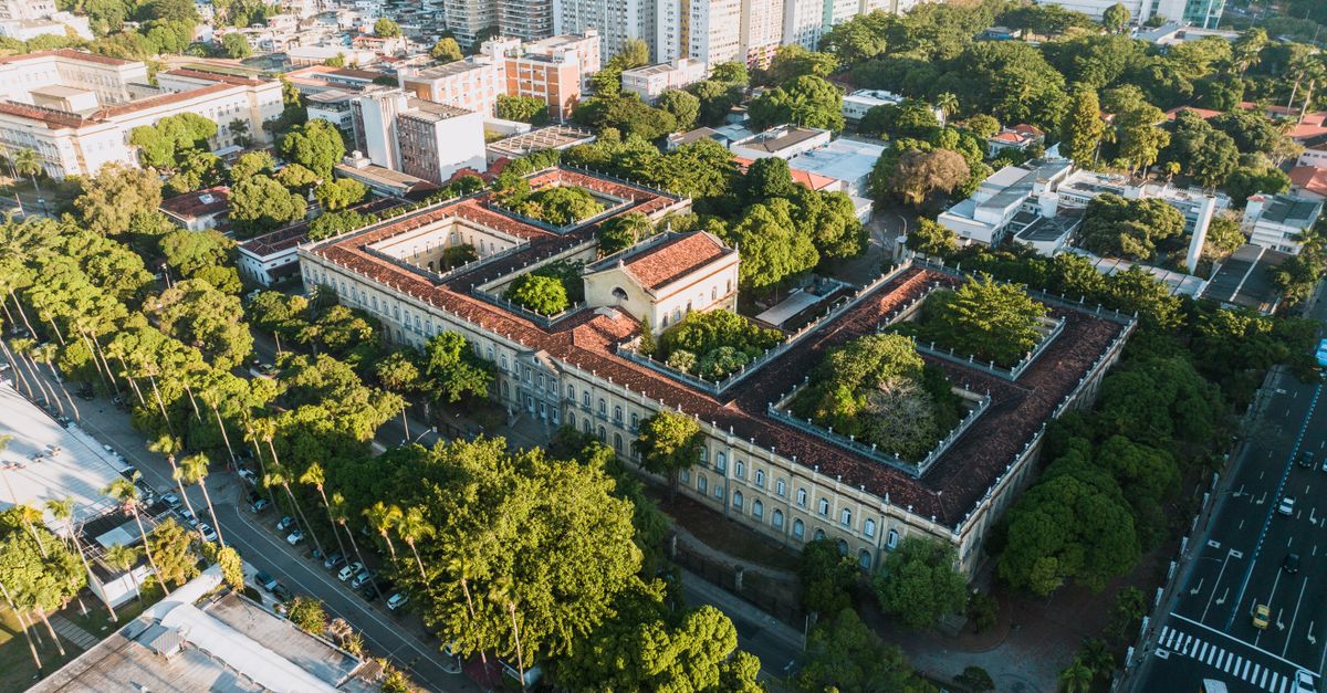 Aerial View of the Federal University of Rio de Janeiro · Free Stock Photo