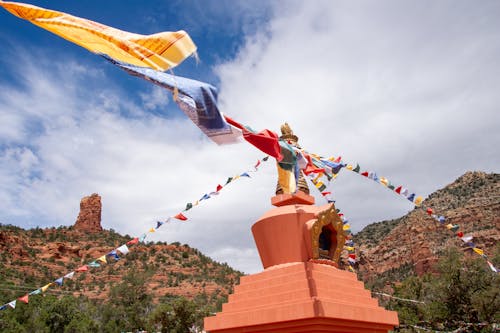 Prayer Flags at Amitabha Stupa and Peace Park