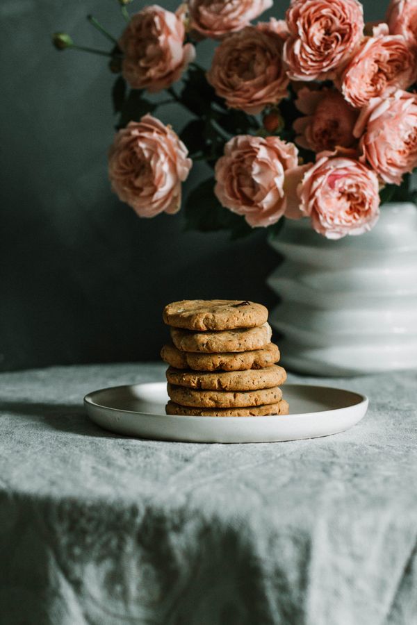 Galletas con chispas de chocolate
