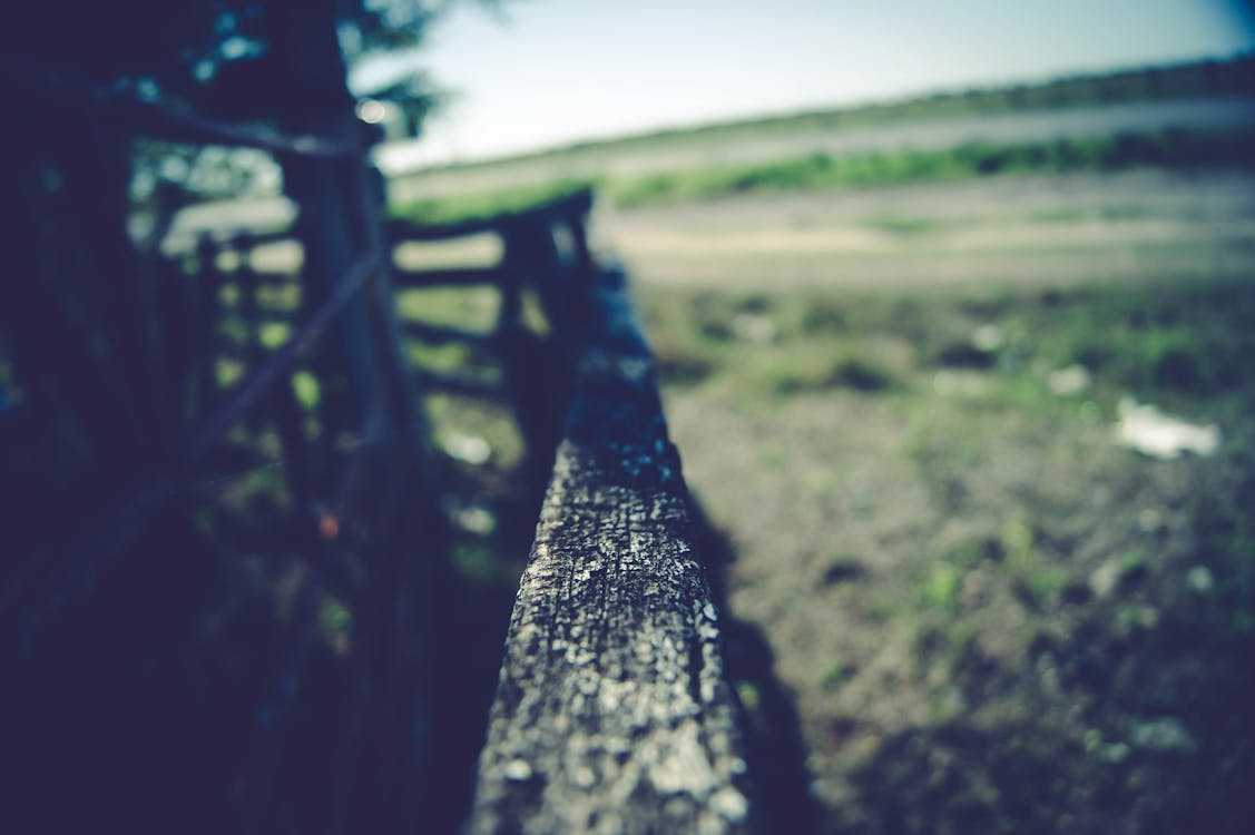 бесплатная Серый деревянный забор Стоковое фото