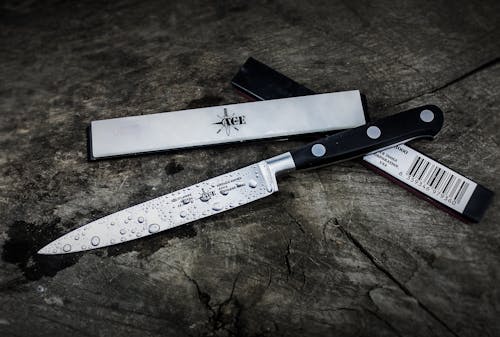 Free Black and Gray Knife With Box Stock Photo