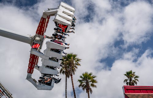 Low Angle Photo of Twirling Rides