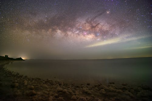 Milkyway Photography in in Rann of Kutch, District Kutch, Gujarat, India.