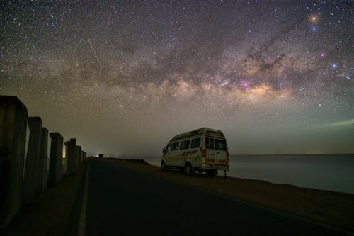 Milkyway Photography in in Rann of Kutch, District Kutch, Gujarat, India.