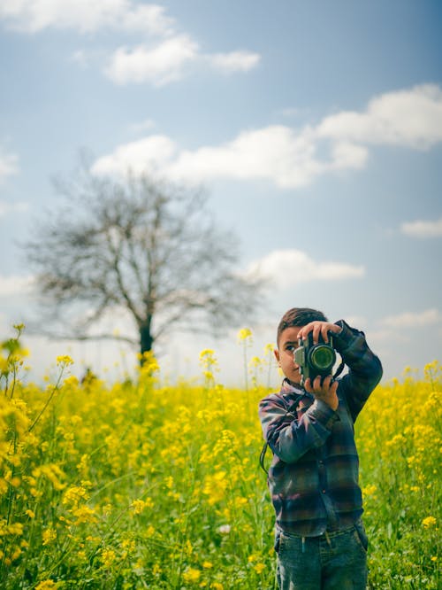 Fotobanka s bezplatnými fotkami na tému 4k tapety, chlapček, fotoaparát