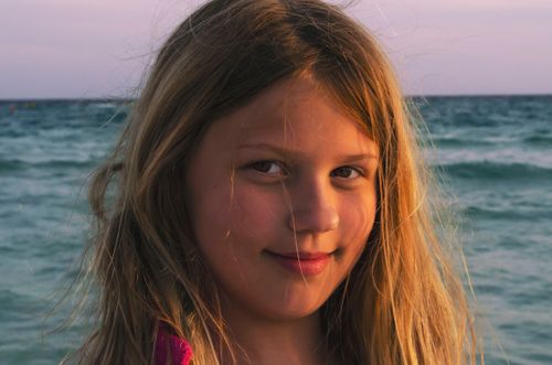 Free stock photo of beach, cute, girl Stock Photo