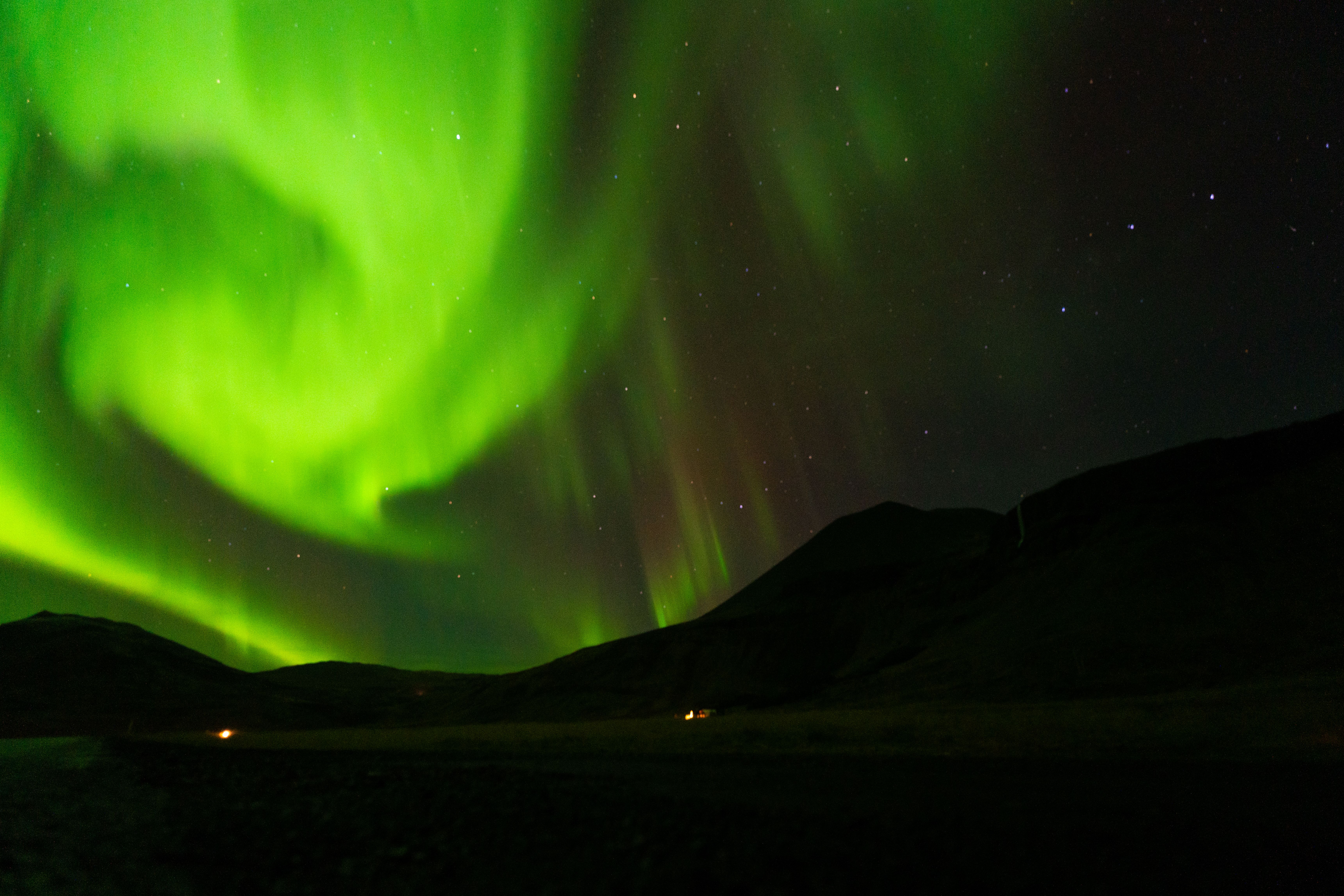Northern Lights in the Sky · Free Stock Photo