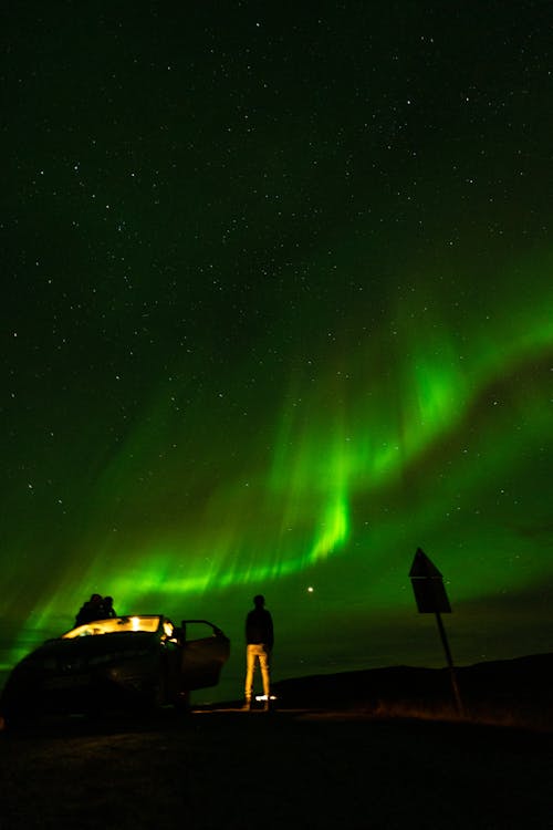 アイスランド, エネルギー, オーロラの無料の写真素材