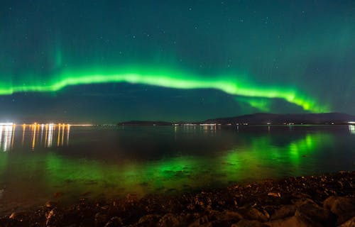 Imagine de stoc gratuită din aurora, islanda, localitate