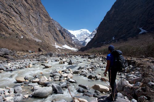 Kostenloses Stock Foto zu abenteuer, annapurna, berg