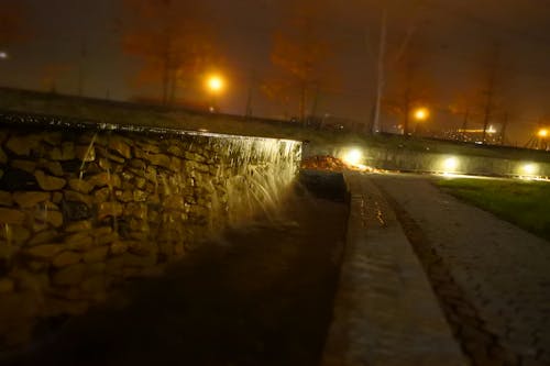 Vacant Road during Nighttime