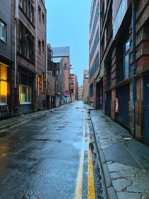 Gratis lagerfoto af byens gader, byfotografering, efter regn