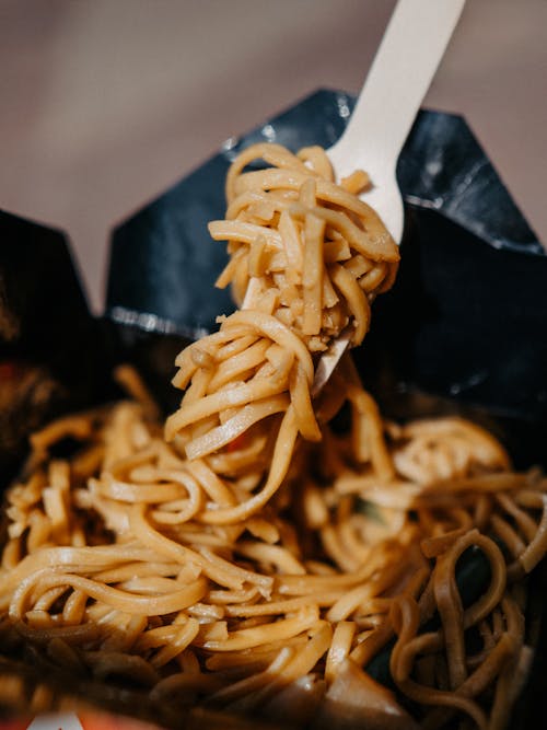Free stock photo of noodles, street food