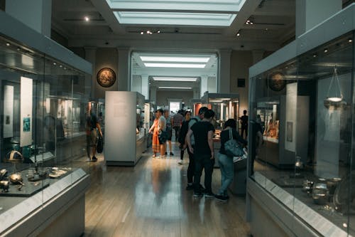 Free stock photo of museum, people