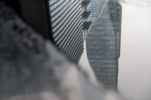 blur photo of a buildings